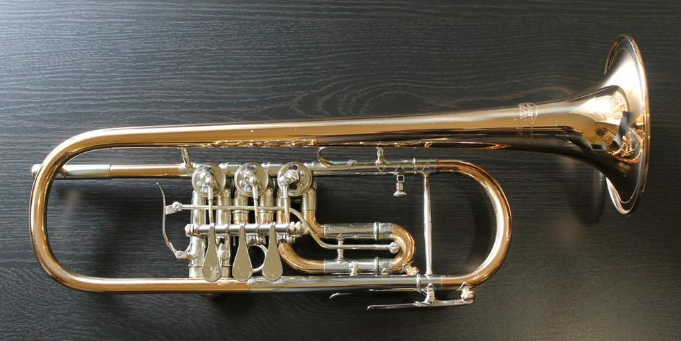 Cerveny 701 RX Konzert - Trompete Goldmessing - Blasinstrumente - Bild 5