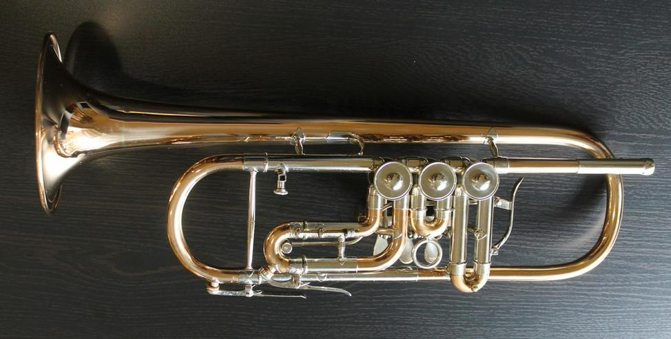 Cerveny 701 RX Konzert - Trompete Goldmessing - Blasinstrumente - Bild 6
