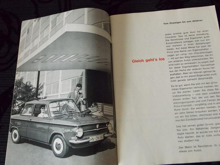 Bild 8: Opel Rekord Betriebsanleitung von 1963