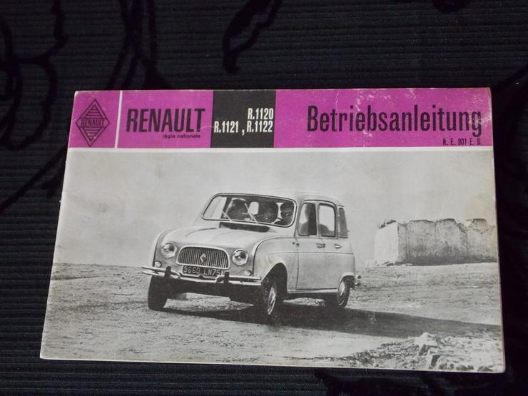 Bild 10: Opel Rekord Betriebsanleitung von 1963