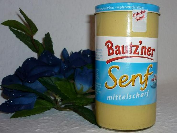 Bild 3: Bautzner mittelscharfer Senf  300 ml Quetschfl.