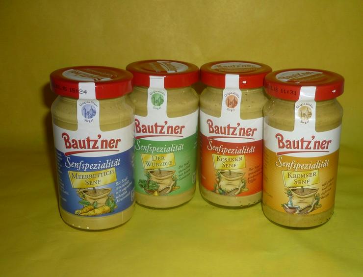 Bild 8: Bautzner mittelscharfer Senf  300 ml Quetschfl.