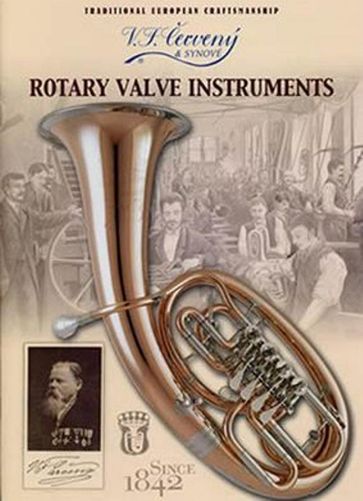Bild 18: V.F. Cerveny Blasinstrumente