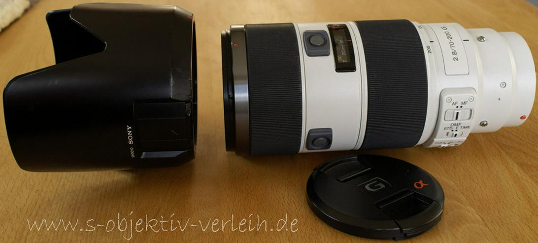 Sony Mietobjektive-z.B. SAL 4-5.6/70-400 SSM II - Objektive, Filter & Zubehör - Bild 8