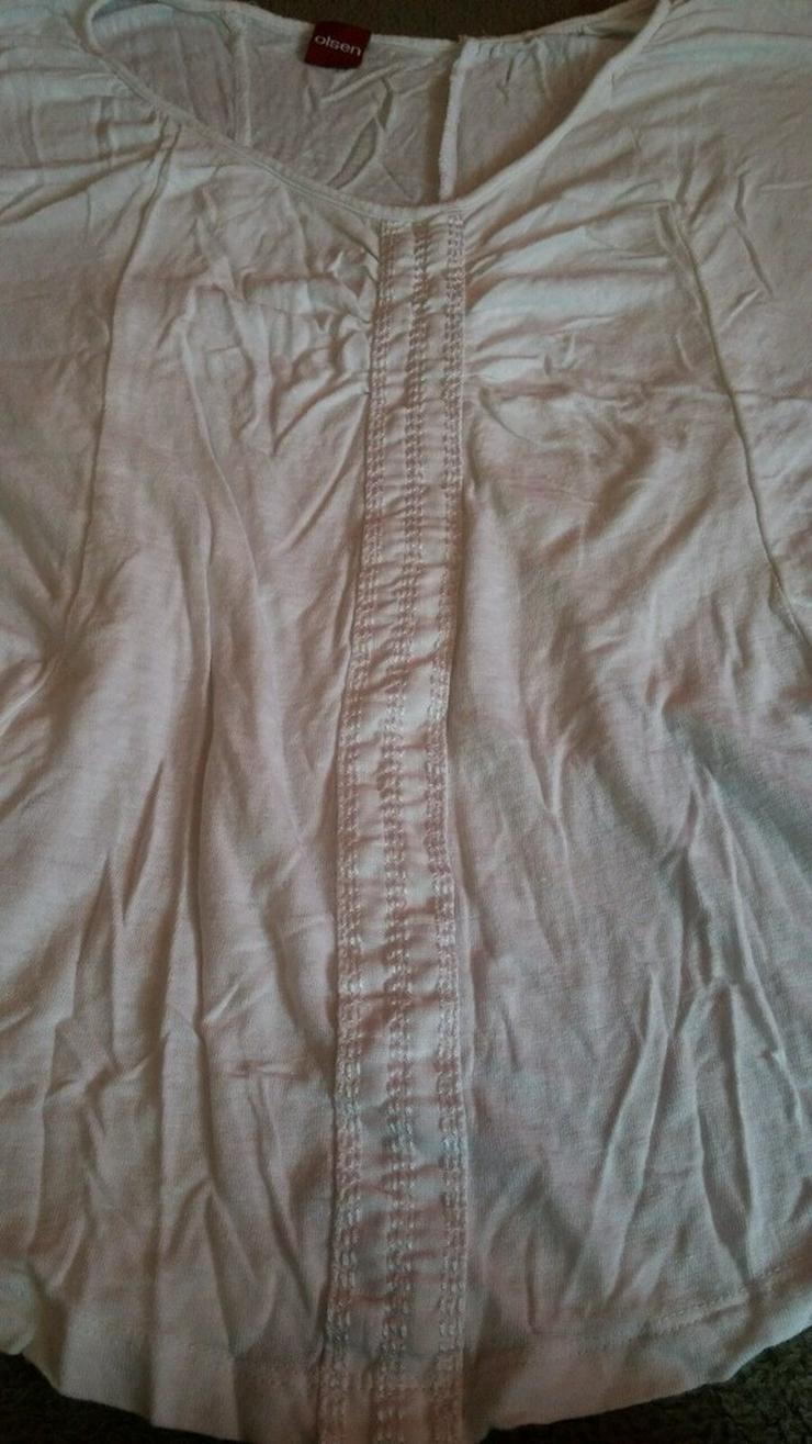 Damen Shirt Leinen Bluselagenlook leicht v. Oln - Größen 32-34 / XS - Bild 3