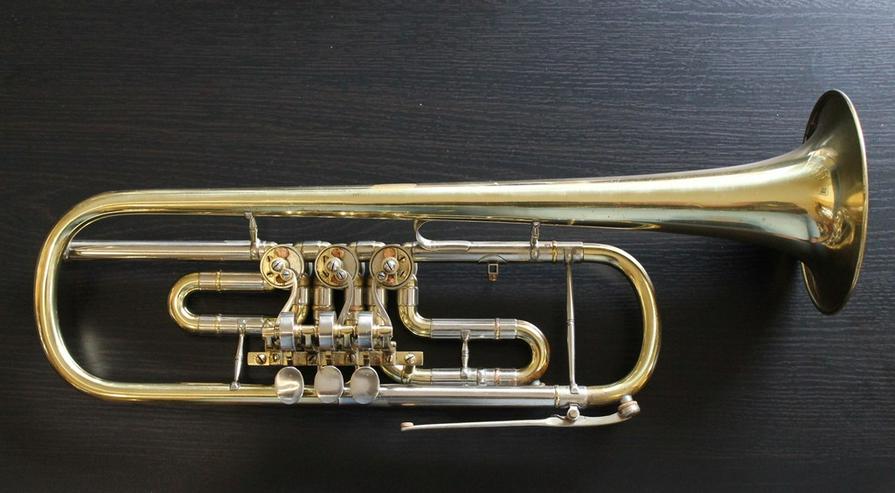 Deutsche B - Konzert - Trompete, 3 Drehventile - Blasinstrumente - Bild 15