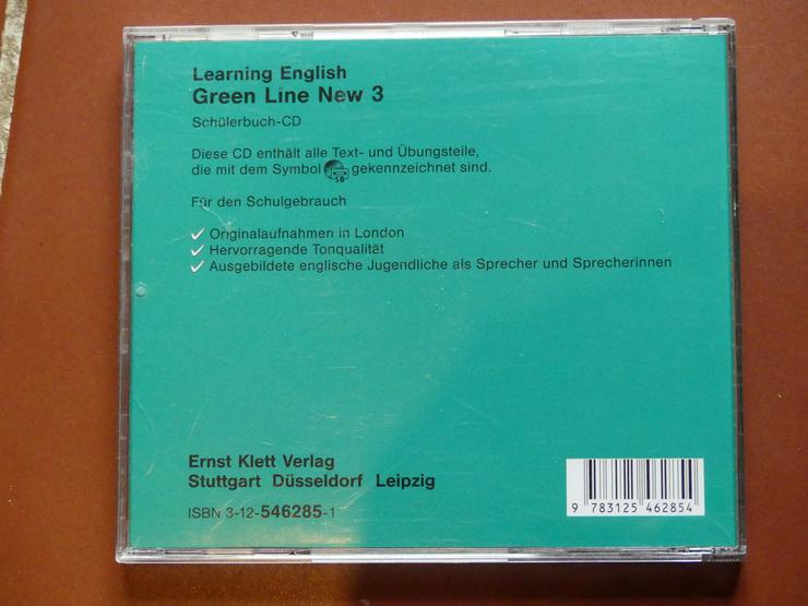 Bild 3: Schülerbuch-CD Green Line new 3 (7. Klasse)