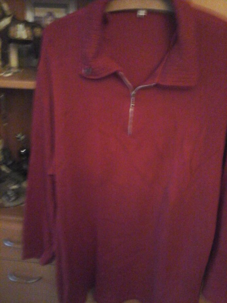 rotes Sweatshirt - Größen 44-46 / S - Bild 1