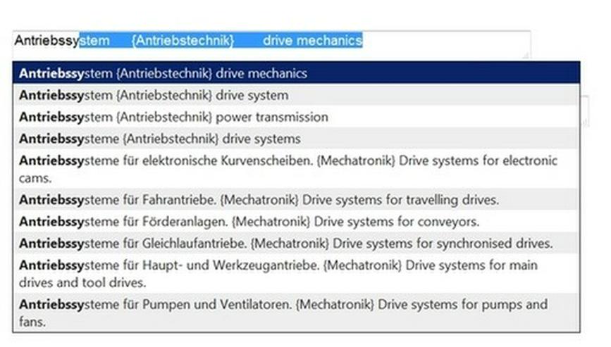 Bild 15: english dictionary automotive terms/ car-words