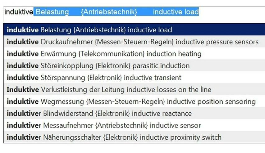 Bild 11: english dictionary automotive terms/ car-words