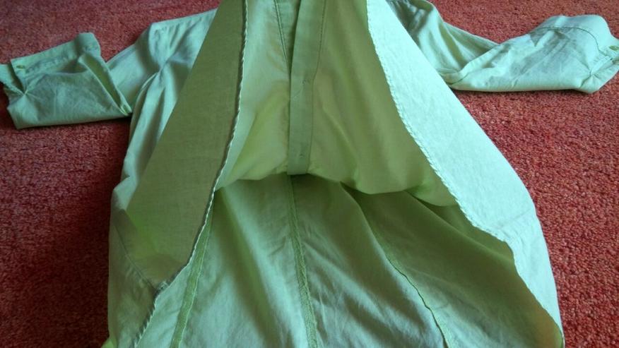 NEU Damen Bluse Gr. 38 in frisch Grün - Größen 36-38 / S - Bild 3