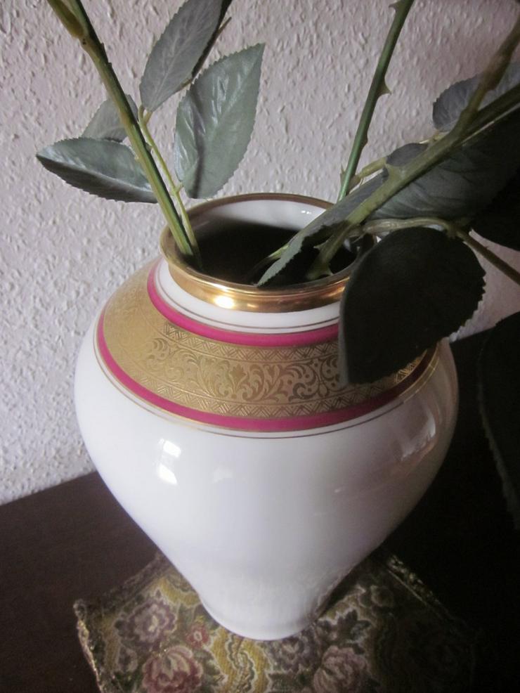 Zierteller/Schale Lindner Ätzgold, und Vase - Vasen & Kunstpflanzen - Bild 8