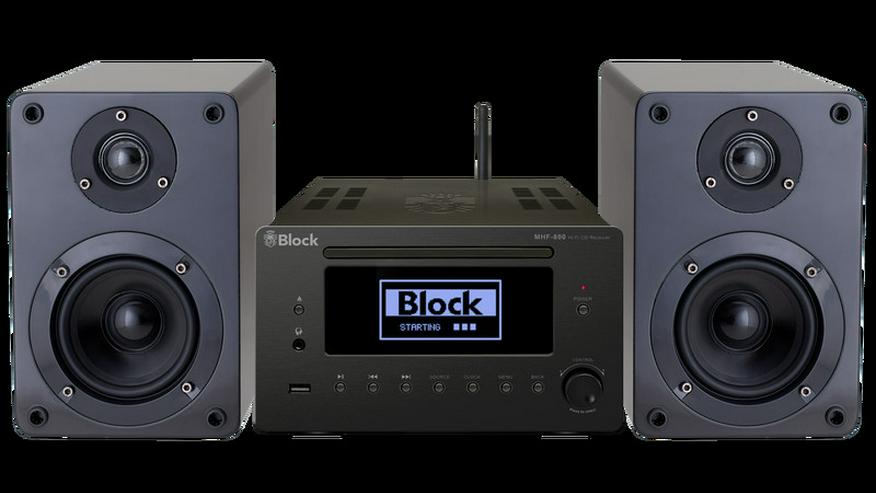Block MHF-800 Mikroanlage Highend mit CD, DAB - Stereoanlagen & Kompaktanlagen - Bild 4