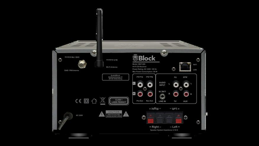 Block MHF-800 Mikroanlage Highend mit CD, DAB - Stereoanlagen & Kompaktanlagen - Bild 5
