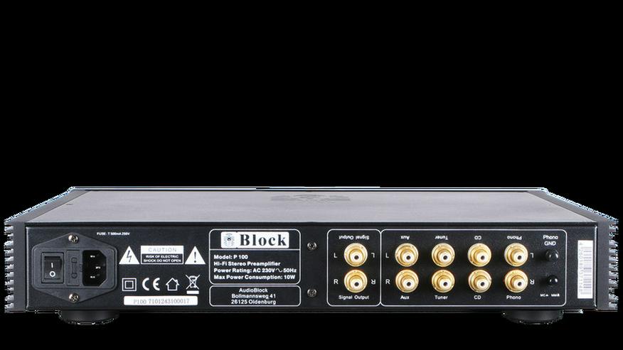 Bild 3: Block P-100 audiophile Vorstufe Vorverstärke