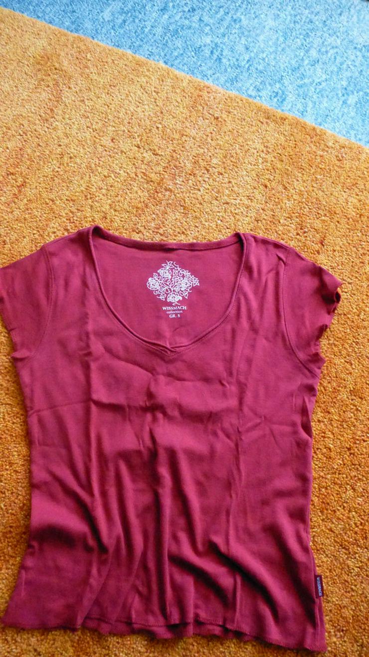 Bild 4: Damen Shirt T-Shirt Rot Gr. S Wissmach