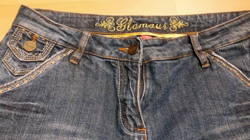 Damen Jeans Hose GLAMOUR Gr. 38 in Blau - W26-W28 / 36-38 / S - Bild 3