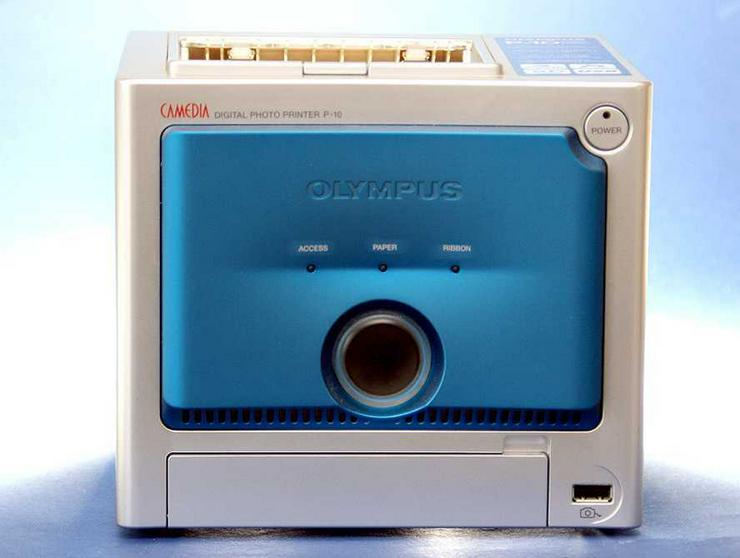 Bild 3: OLYMPUS P-10 Thermo Drucker+Papier+ Farbfolie