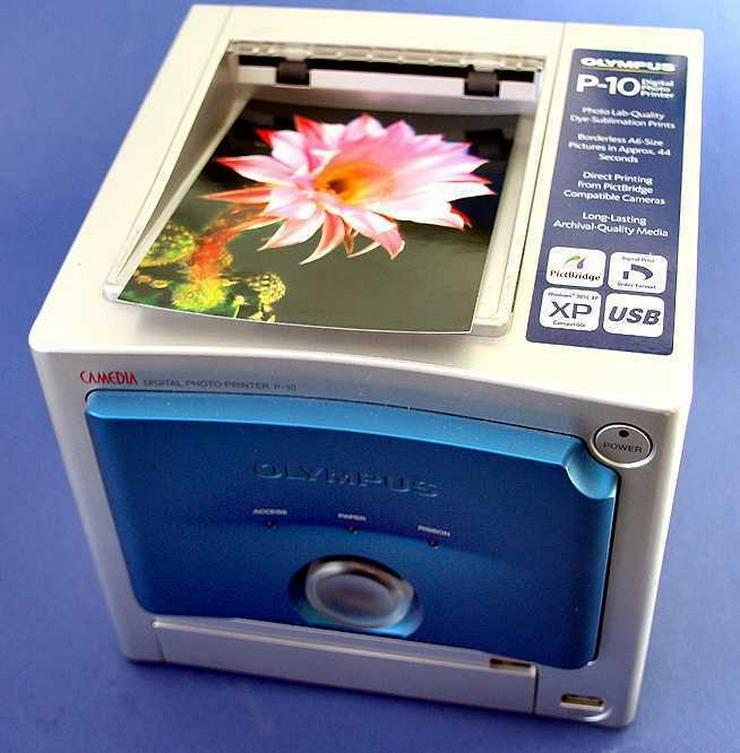 Bild 5: OLYMPUS P-10 Thermo Drucker+Papier+ Farbfolie