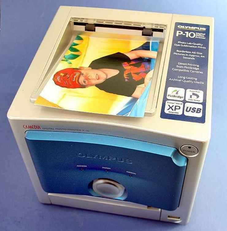 Bild 6: OLYMPUS P-10 Thermo Drucker+Papier+ Farbfolie