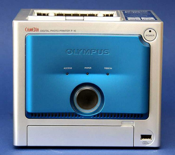 Bild 7: OLYMPUS P-10 Thermo Drucker+Papier+ Farbfolie