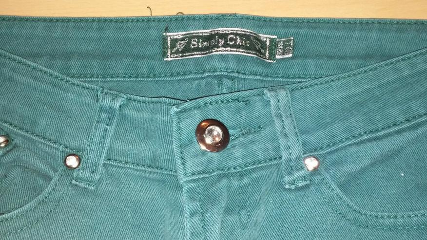 Bild 2: Damen Hose Jeans Stretch Gr.40 in Grün