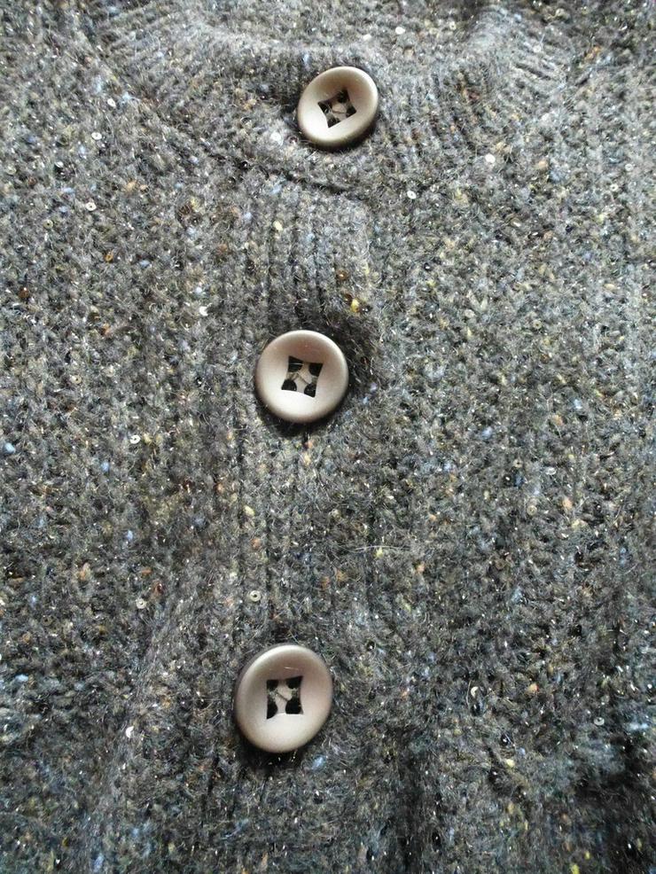 Damen Jacke strick Gr.38 Schwarz - Größen 36-38 / S - Bild 2