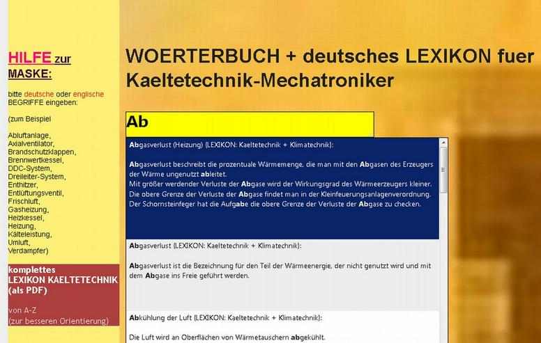 Kaelteanlagenbauer lernen englische Begriffe - Wörterbücher - Bild 8