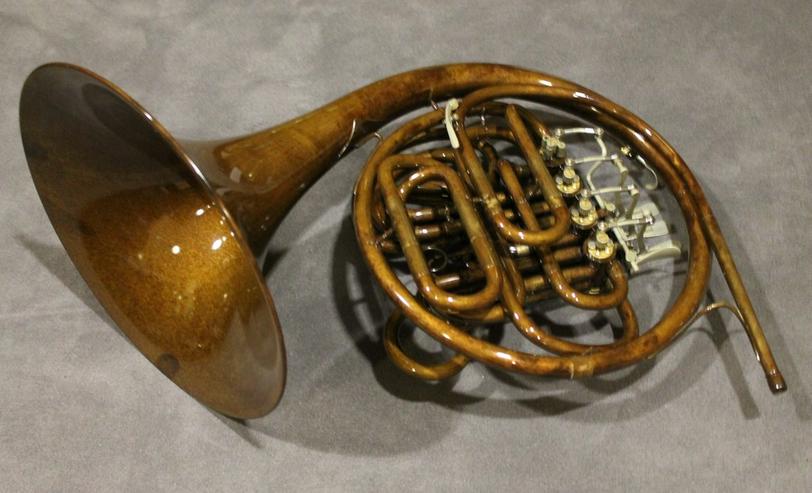 Hans Hoyer 801 V - L Doppelhorn Vintage Neu - Blasinstrumente - Bild 10