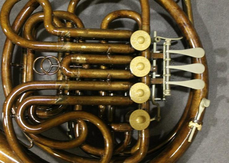 Hans Hoyer 801 V - L Doppelhorn Vintage Neu - Blasinstrumente - Bild 4