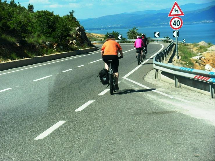 Bild 4: Radreise durch West-Balkanländer.