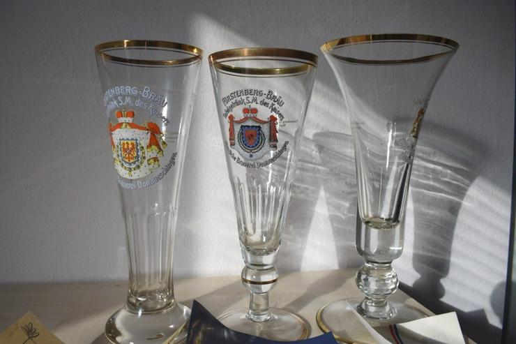 Bild 3: 9 Fürstenberg Bier Pokale,Weihnachtsgeschenk?