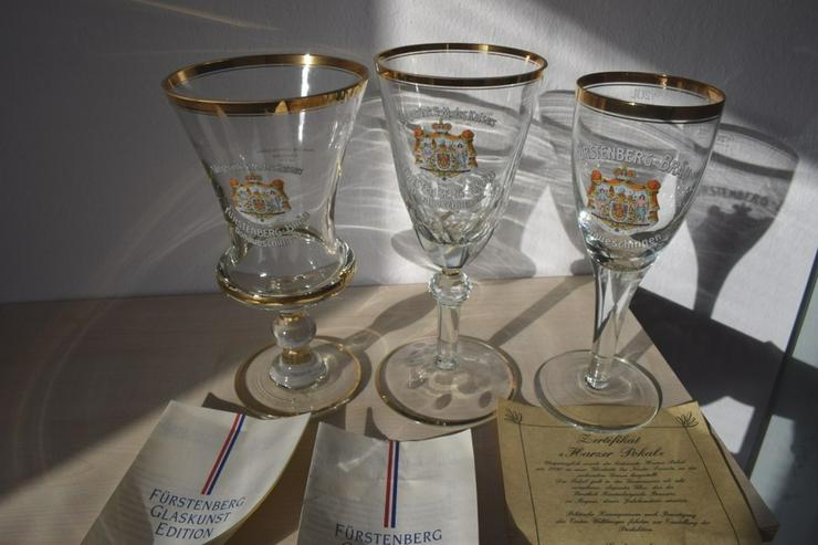 Bild 6: 9 Fürstenberg Bier Pokale,Weihnachtsgeschenk?