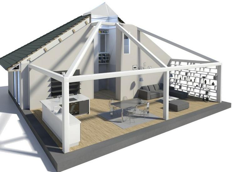 Bild 3: Ihr Haus in 5 Tagen, Fertighaus, Massivhaus,
