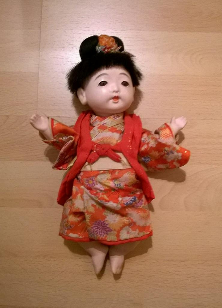 Bild 7: 2 x antike Ichimatsu Ningyo Puppe