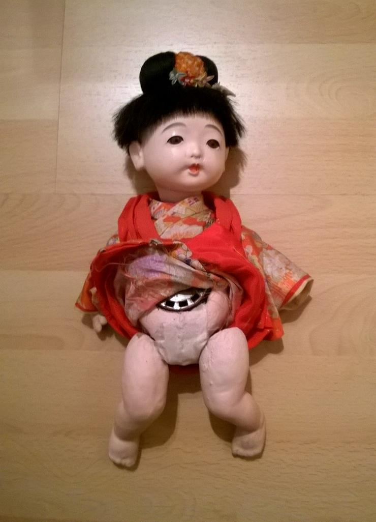Bild 6: 2 x antike Ichimatsu Ningyo Puppe