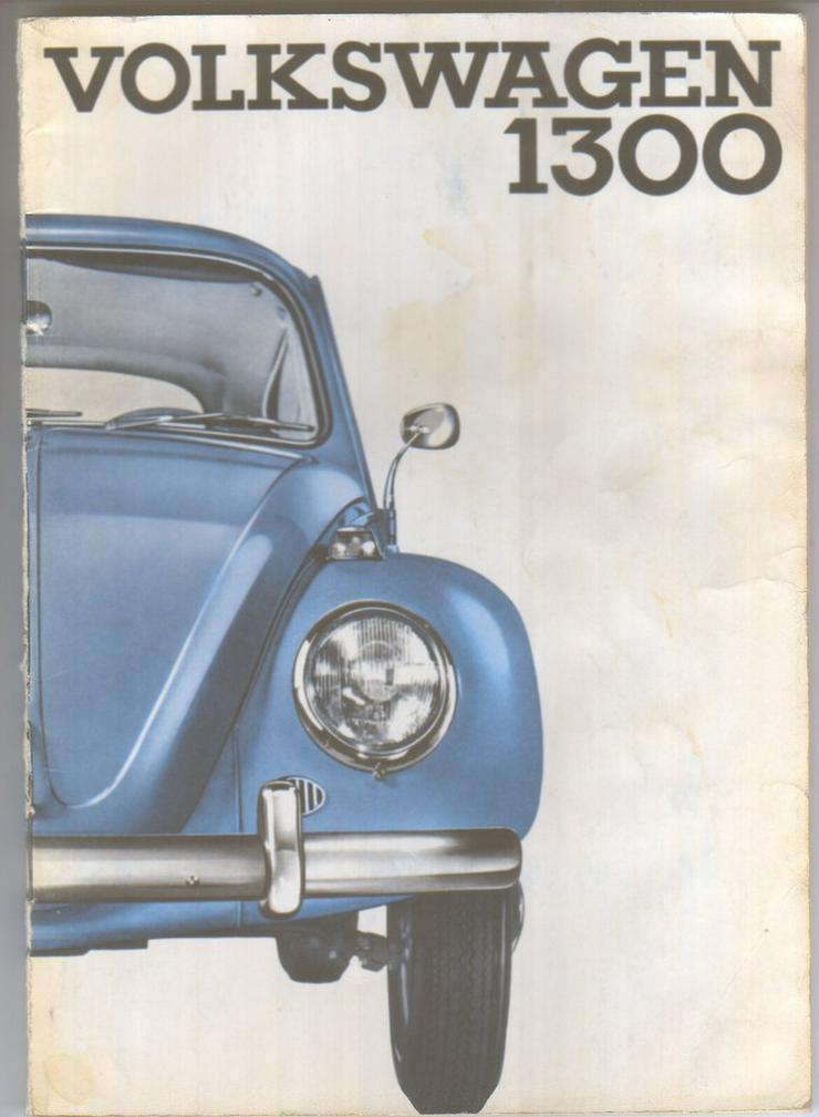 Bild 2: Betriebsanleitung Volkswagen 1300