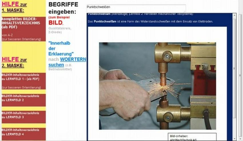 Bild 7: Erklaerungen: elektronische Bauteile