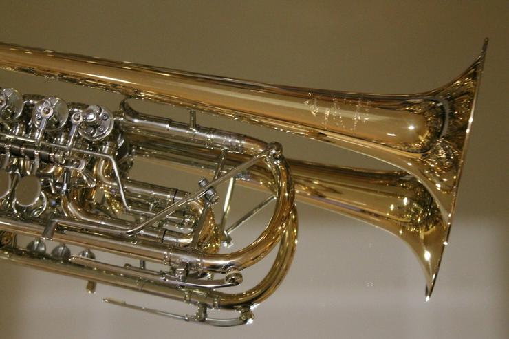 Scherzer Konzert Trompete 8228 Wiener Klappe - Blasinstrumente - Bild 2