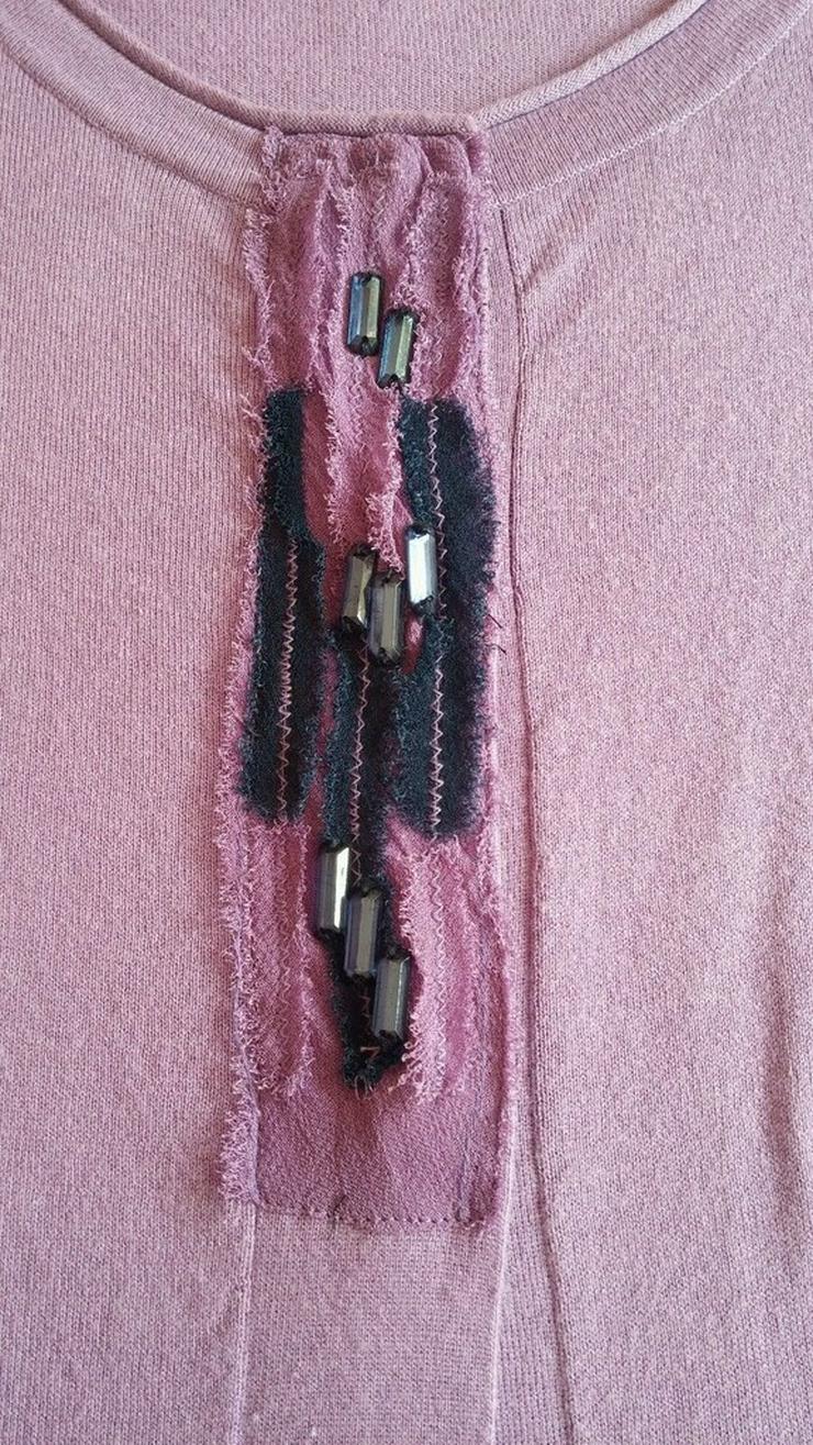 NEU Damen Jacke strick mit Glitzer Steine Gr.38 - Größen 36-38 / S - Bild 3