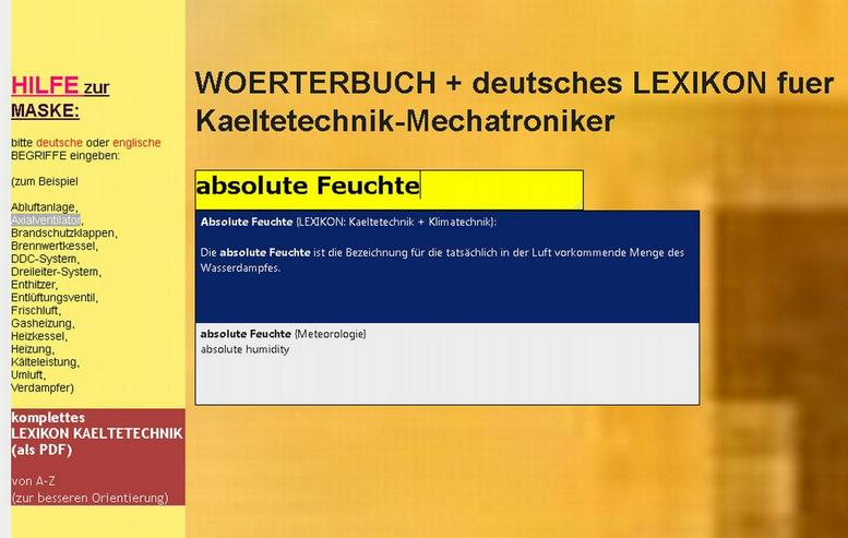Begriffe: Kaeltetechnik + Klima + Heiztechnik - Lexika & Chroniken - Bild 7