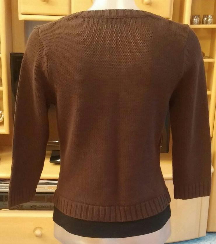 Bild 3: Damen Pullover 2 in 1 strick Designer Gr.38