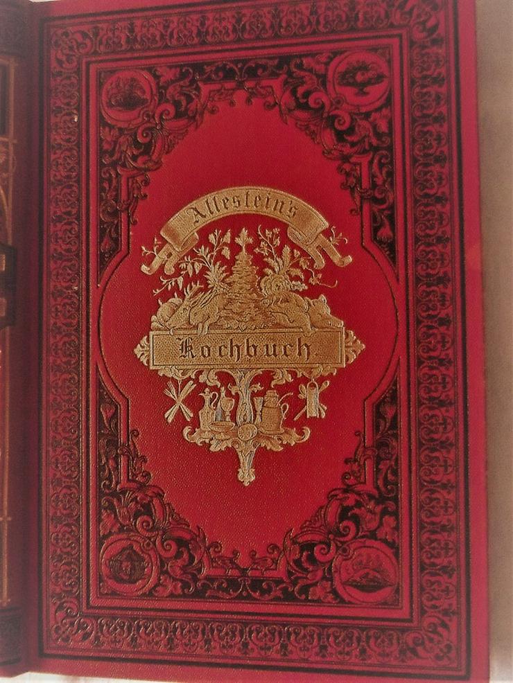 Antikes Kochbuch von 1887 in org. Schachtel l - Bücher & Zeitungen - Bild 2