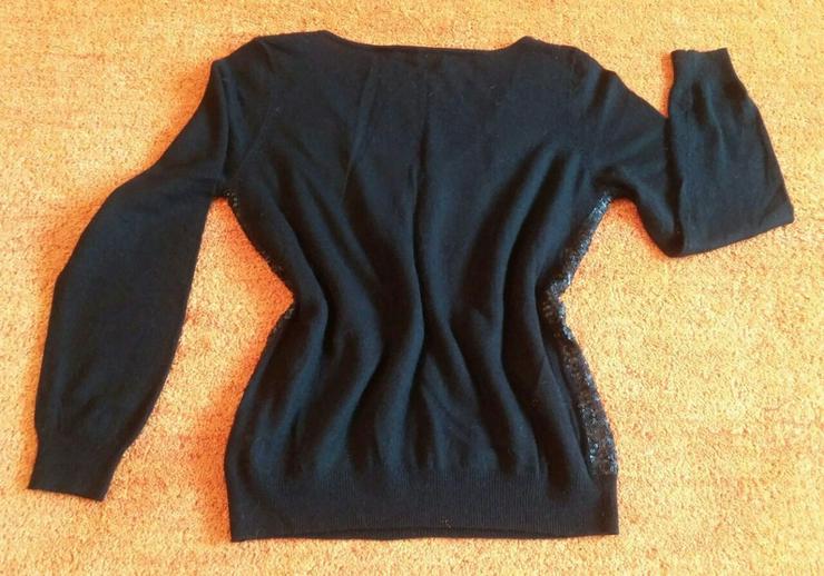 Bild 3: Damen Pullover Angora strick Pailletten Gr.M