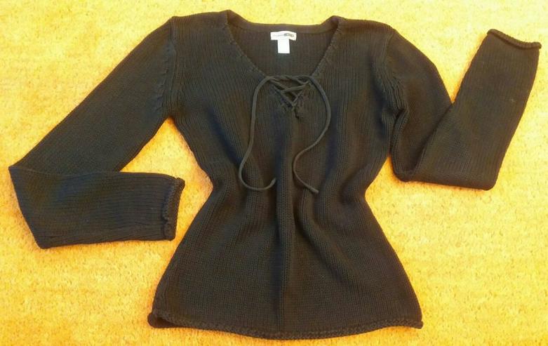Damen Pullover strick figurbetont Gr.36/38 - Größen 36-38 / S - Bild 1