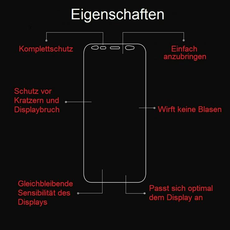 Bild 2: Handyschutzfolie Samsung S8 komplettes Display