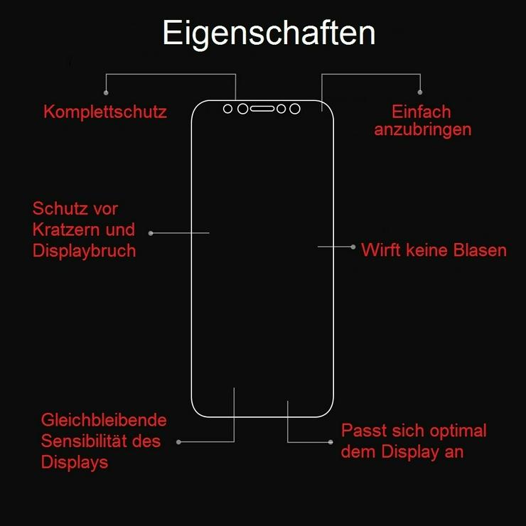 Bild 2: Handyschutzfolie  iPhone X komplettes Display
