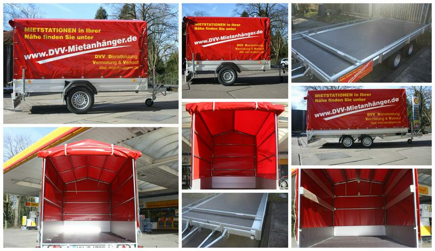 Bild 2: Anhängervermietung 750 kg Planen Anhänger