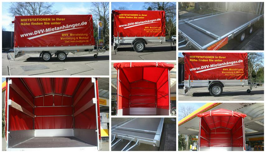 Bild 3: Anhängervermietung 750 kg Planen Anhänger