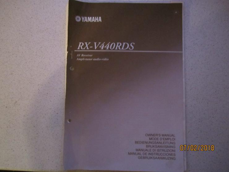 Yamaha RX-V440RDS - Receiver & Tuner - Bild 6